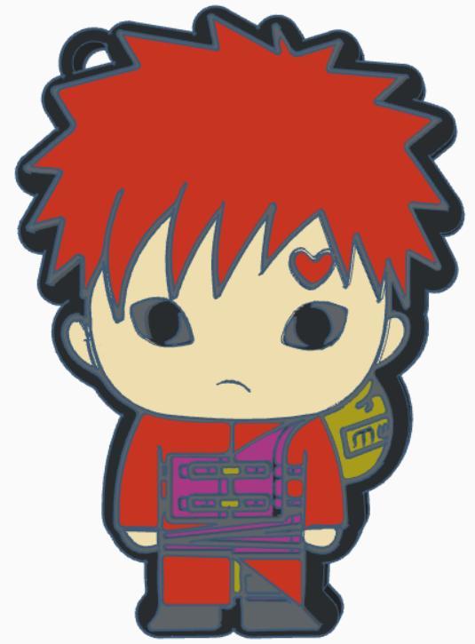 GAARA - NARUTO - KEY CHAIN