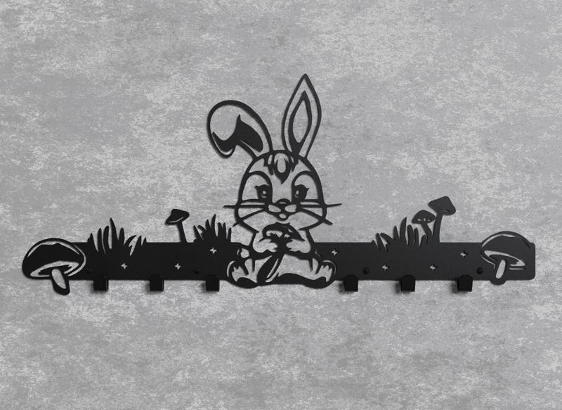 Clothes hanger Bunny's Mushroom Tale