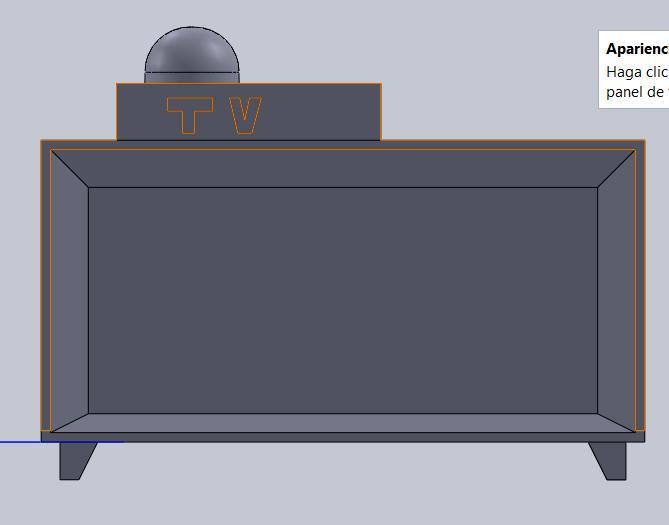 Cell Phone Holder in the shape of a TV