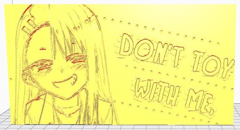 Don't toy with me lithophane