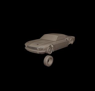 Mach forty 1969 3d print model