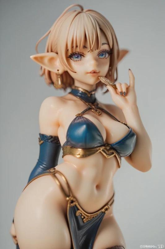 elf princess torso 3D print