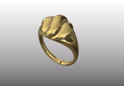 Golden Horizon Ring