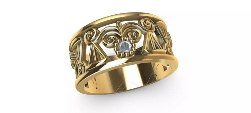 Graduation Lawyer  Ring- Direito