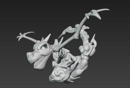 Pokemon Aerodactyl Skeleton