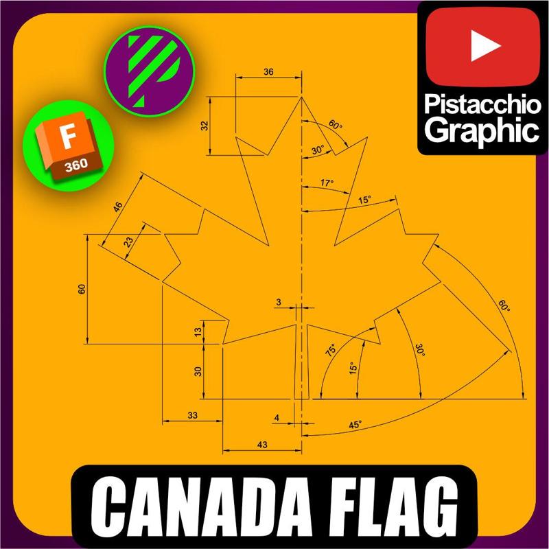 #83 Canada Flag | Fusion | Pistacchio Graphic
