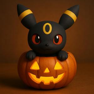 Umbreon – Halloween Pumpkin Escape