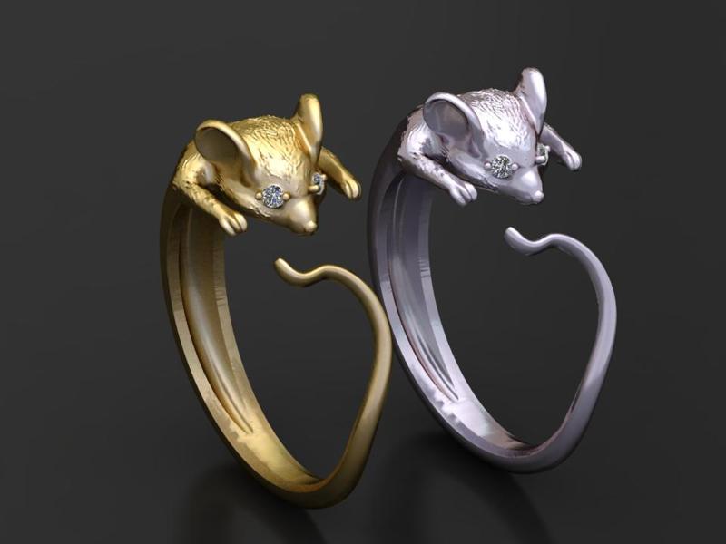 Cute Mouse Ring