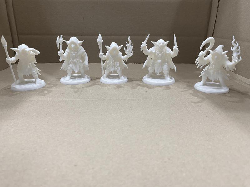 Goblin Figurine Bundle – 5 Fantasy Goblin Models (STL Files for 3D Printing & Painting, 80mm Scale)
