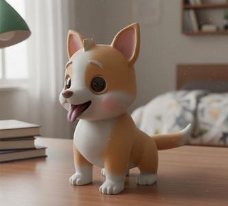 🐶Cute Smiley Dog STL