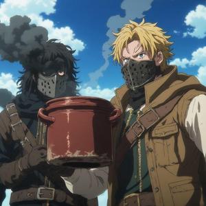 Human Alchemist of War (in Iron Mask)