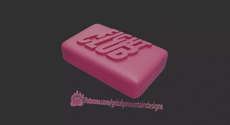 Fight Club Soap bar and mold for wax candle or soap