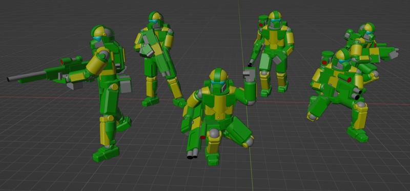 Resgate PA(L) - 10 poses x 4 variants