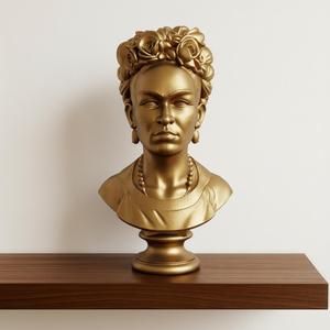Frida Kahlo Bust Mexican Artist Self Portrait Icon