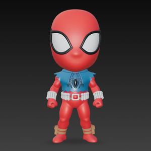 Scarlet Spider (Ben Reilly) - Chibi Style