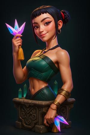 Zoey Bust - Demon Hunters Kpop