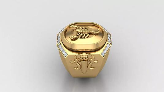Man Ring Cad MR  216