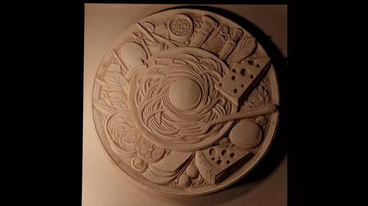 Carbonara CNC 3d Print High Relief Sand Casting