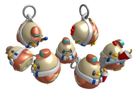 KFP Chimkins Keychains - Takanashi Kiara Hololive