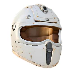Futuristic Battle Helmet