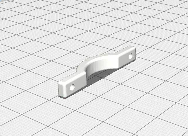 Bridge for frameless lenses