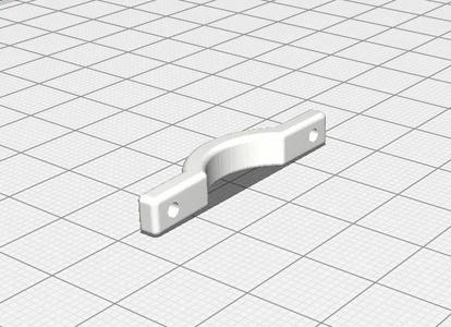 Bridge for frameless lenses