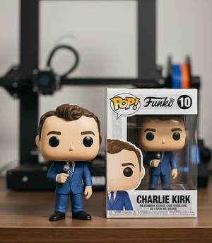 Charlie Kirk Funko Pop