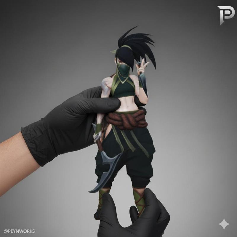 Akali - Rogue Assassin | League of Legends - 3D Print Model