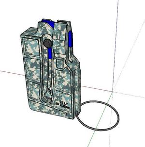 KEY RING! (S&W MP15-22 10 rounds Magazine)