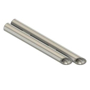 1/24 SCALE SLASHCUT DUAL(2.4DIA) MUFFLER EXHAUST PIPE(STRAIGHT TYPE)