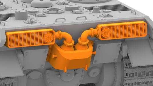 Hydra E-50M1 Flame Suppressor