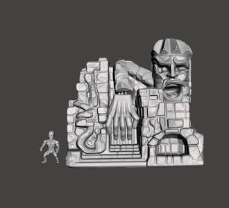 FAN ART MOTU KO The Monster Castle ECO