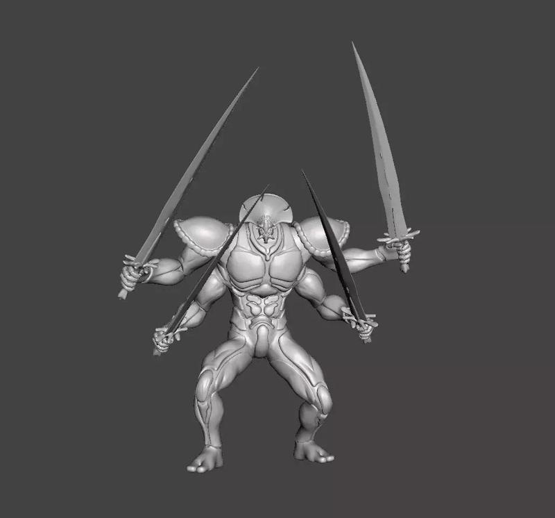 Subterranean King Dreamworld 3D Model