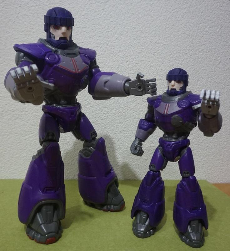 X-men Sentinel hands for Lightyear Zurg figure