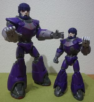 X-men Sentinel hands for Lightyear Zurg figure