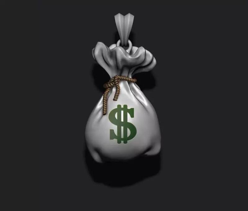 Money Bag pendant