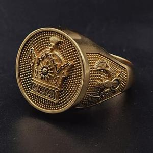 Farvahar and Crown Ring