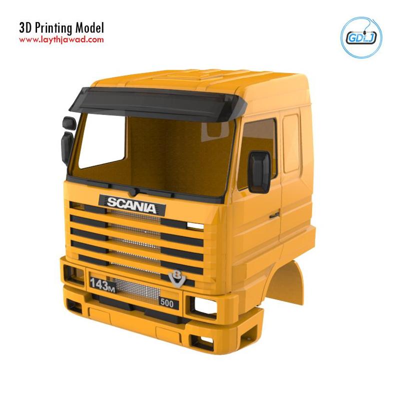 Scania 143 Cabin - Full Professional Version