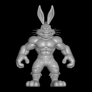 furious bugs bunny as hulk