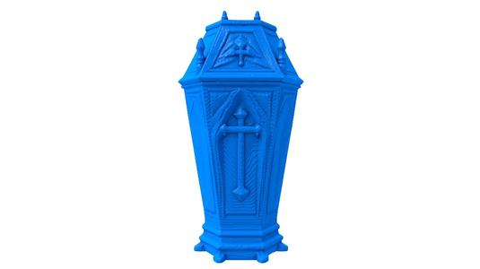 coffin / coffin stl  / wooden coffin / gothic coffin