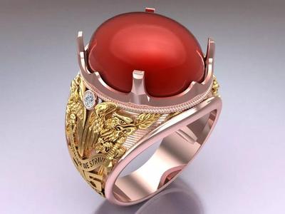 Eagle Ring - Mens Rings - N1227