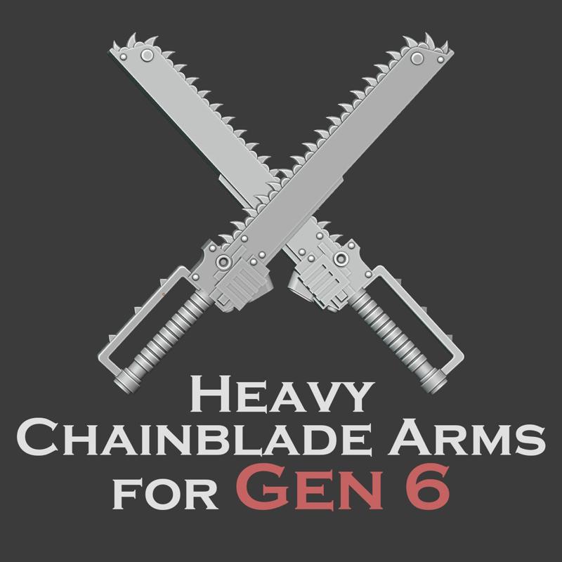 Gen 6 Heavy-Chainblade arms