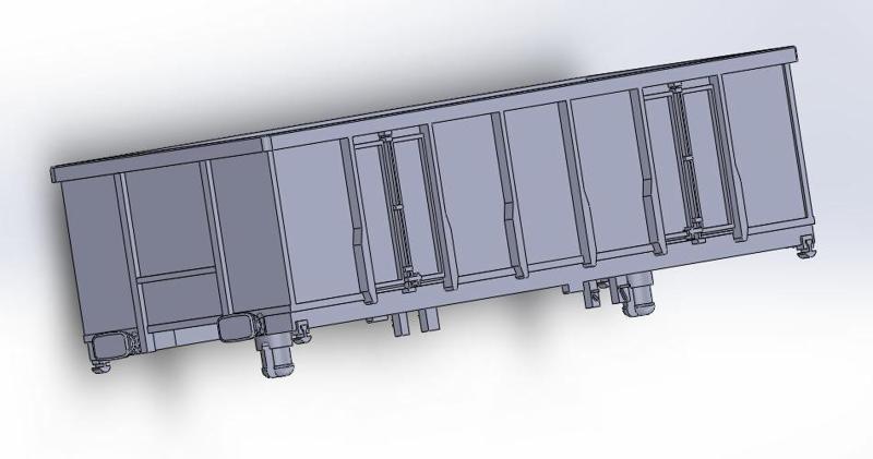 TRAIN: HO dump car 1:87