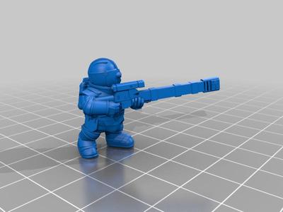 Space Dwarfs with railguns