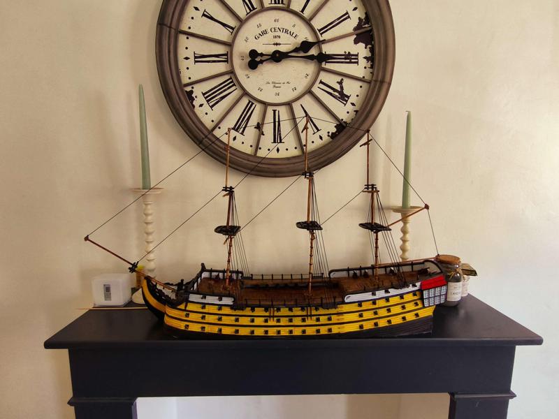 28 mm - Napoleonian or Royal Navy - Ship Of The Line (102 cannons)