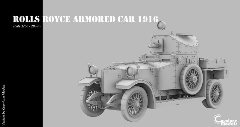Rolls Royce Armored Car 1916