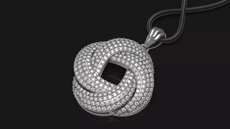 Diamond pendant