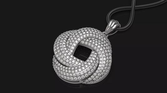 Diamond pendant