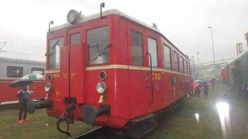 ČSD M131.1 railbus adaptation for BTTB startset mechanics