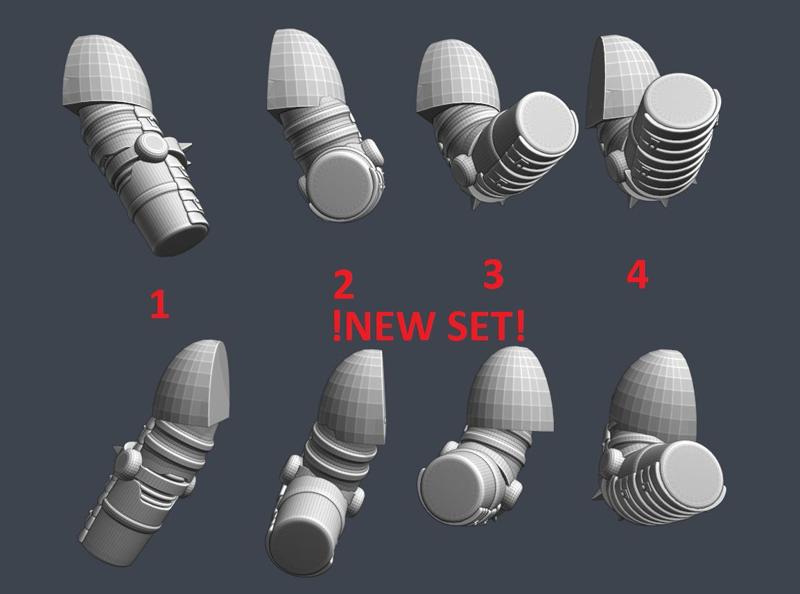 Planet Thrashers Gladiator arm